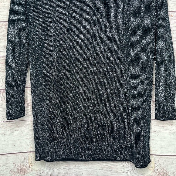 Rag & Bone Metallic Merino Wool Crewneck Lightweight Sweater Small - Picture 10 of 12